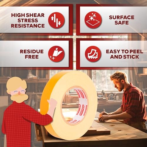 Best Double Sided Tape For Woodworking