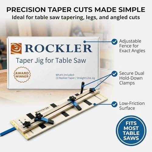 Best Table Saw Taper Jig